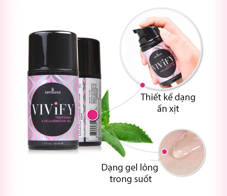 ViViFy Vaginal Tightening Gel Boost Female Sensation USA — hình 3