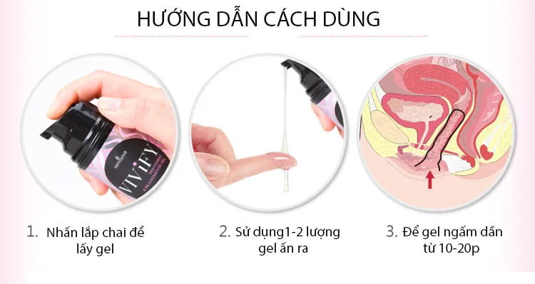 ViViFy Vaginal Tightening Gel Boost Female Sensation USA — hình 4