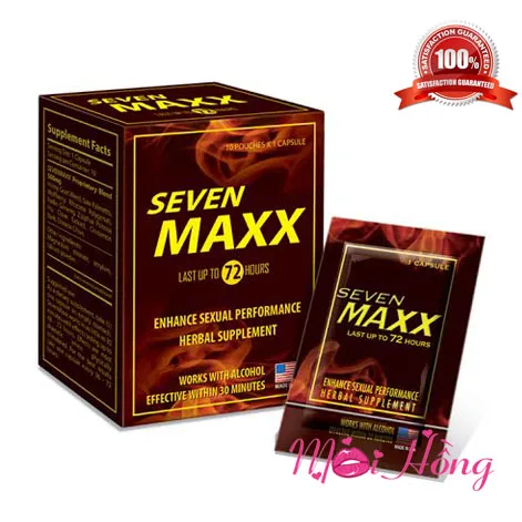 SevenMax Male Natural Libido Booster Lasts 72 Hours