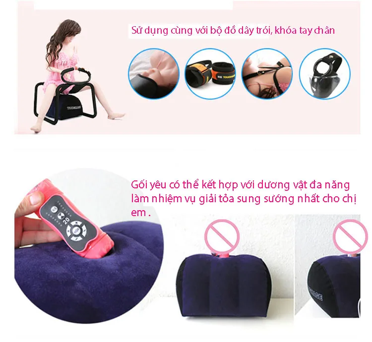 SM102 Pleasure Chair Balance Support Female Masturbation Aid — hình 3