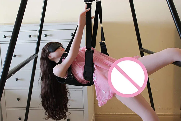 Extreme BDSM Swing Chair for Couples Sensual New Bedroom — hình 4