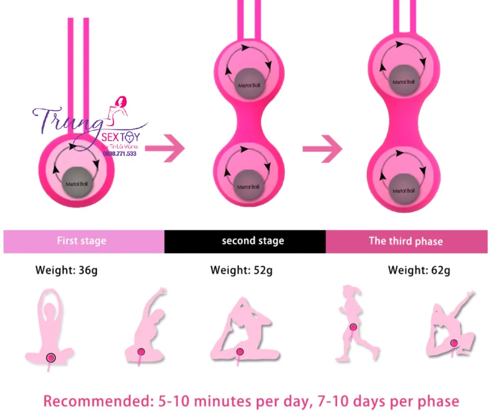 Kegel Balls for Women Premium Medical Silicone Tighten — Detailed Product Specifications and Care Instructions