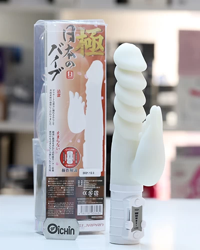 SSI Japan SAZANAMI Premium Soft Rotating Vibrating Dildo — Unmatched Quality and Authenticity