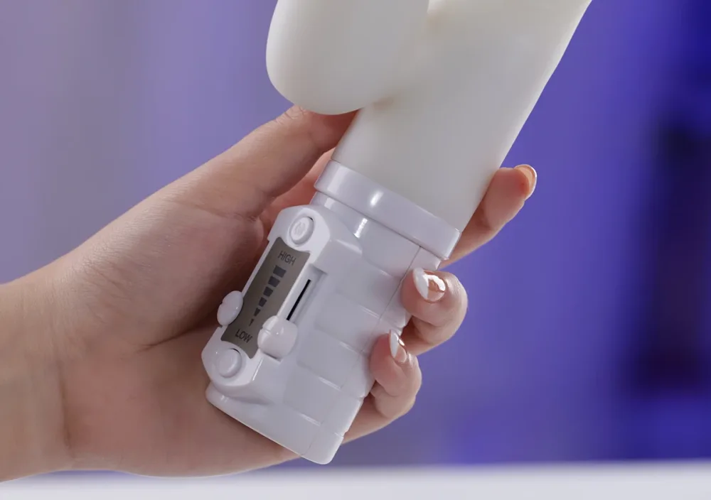 SSI Japan SAZANAMI Premium Soft Rotating Vibrating Dildo — hình 4