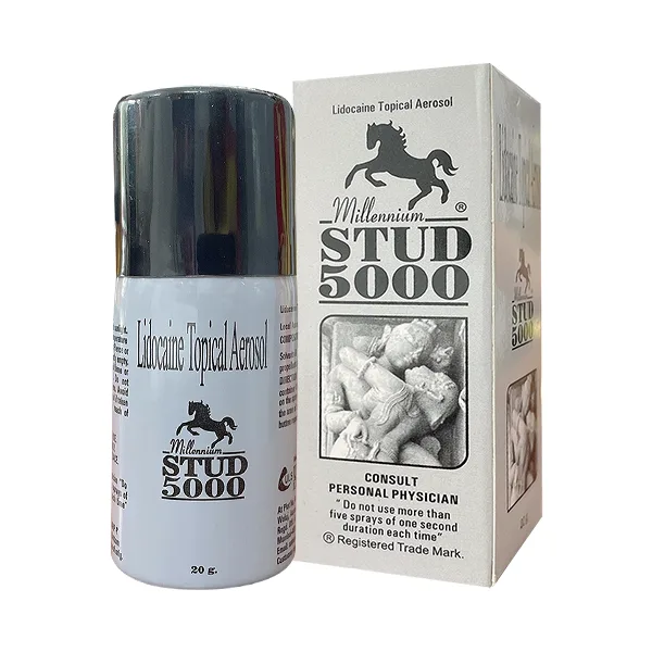 India Stud 5000 Delay Spray for Longer Lasting Performance 45ml
