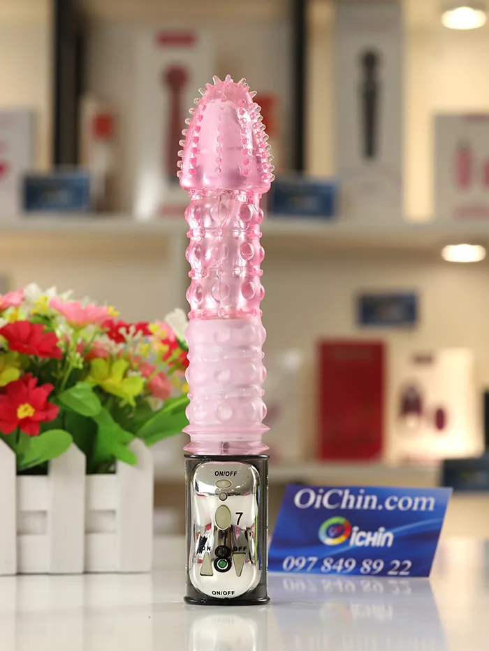 Japanese Super Dark Man 7 Mode Vibrator — Versatile 7 Vibration and 8 Rotation Modes for Personalized