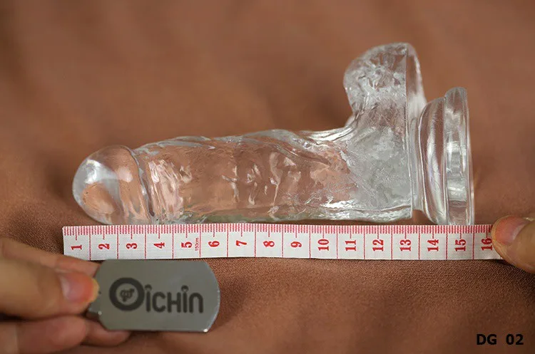 SUPPER COCK Transparent Silicone Wall-Mountable Dildo — Comfort and Safety in Every Curve