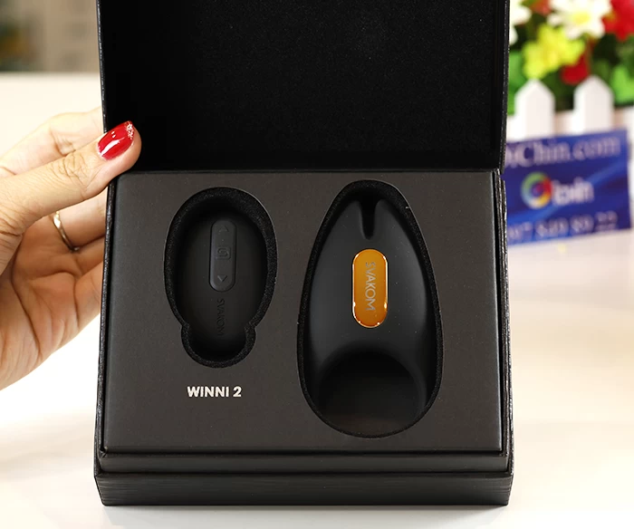 Svakom Winni Dual Ring Remote App-Controlled Toys — Effortless Control via Remote or Smartphone App