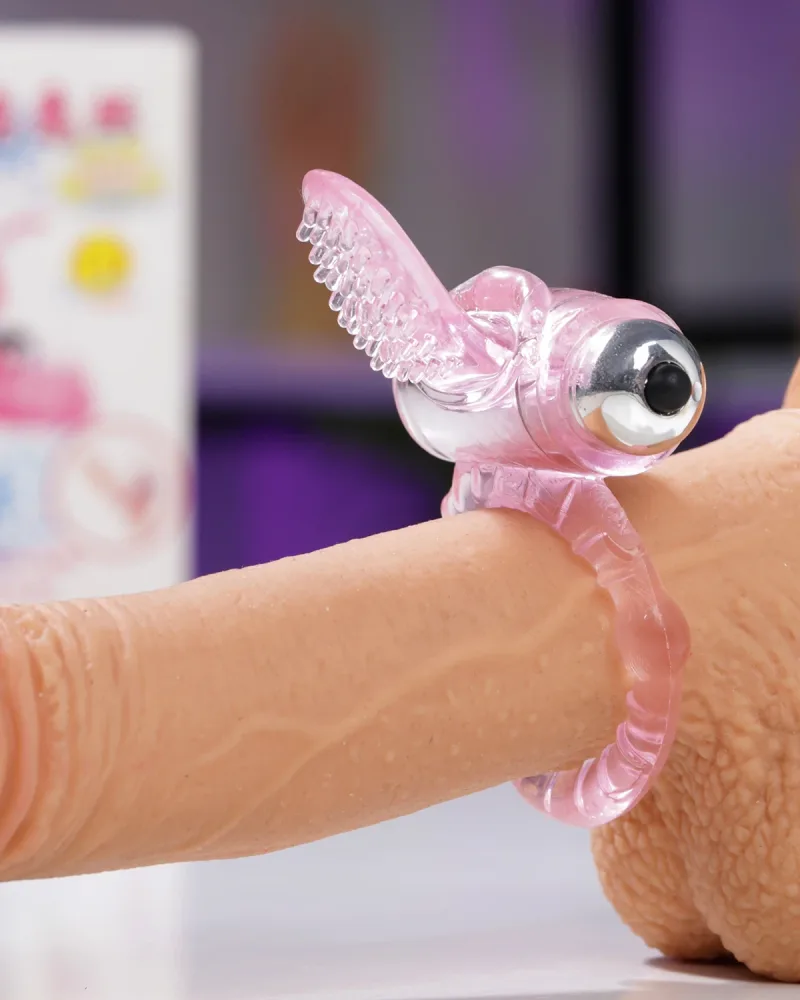 Sweet Vibrating Tongue Love Ring Couples Delay Climax — hình 8