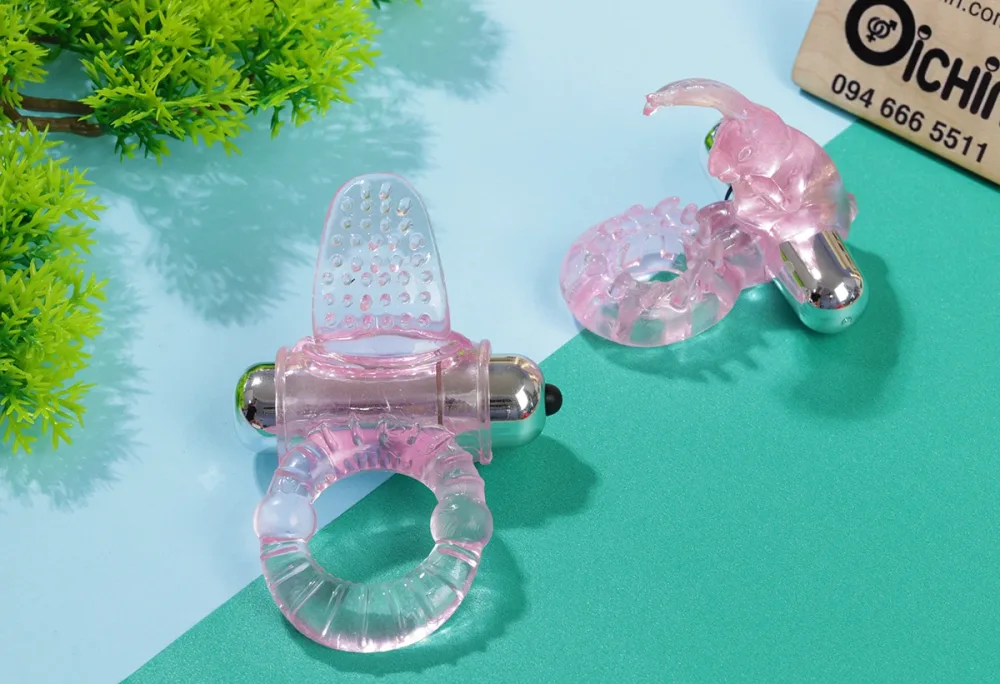 Sweet Vibrating Tongue Love Ring Couples Delay Climax — Two Exciting Versions for Tailored Sensations