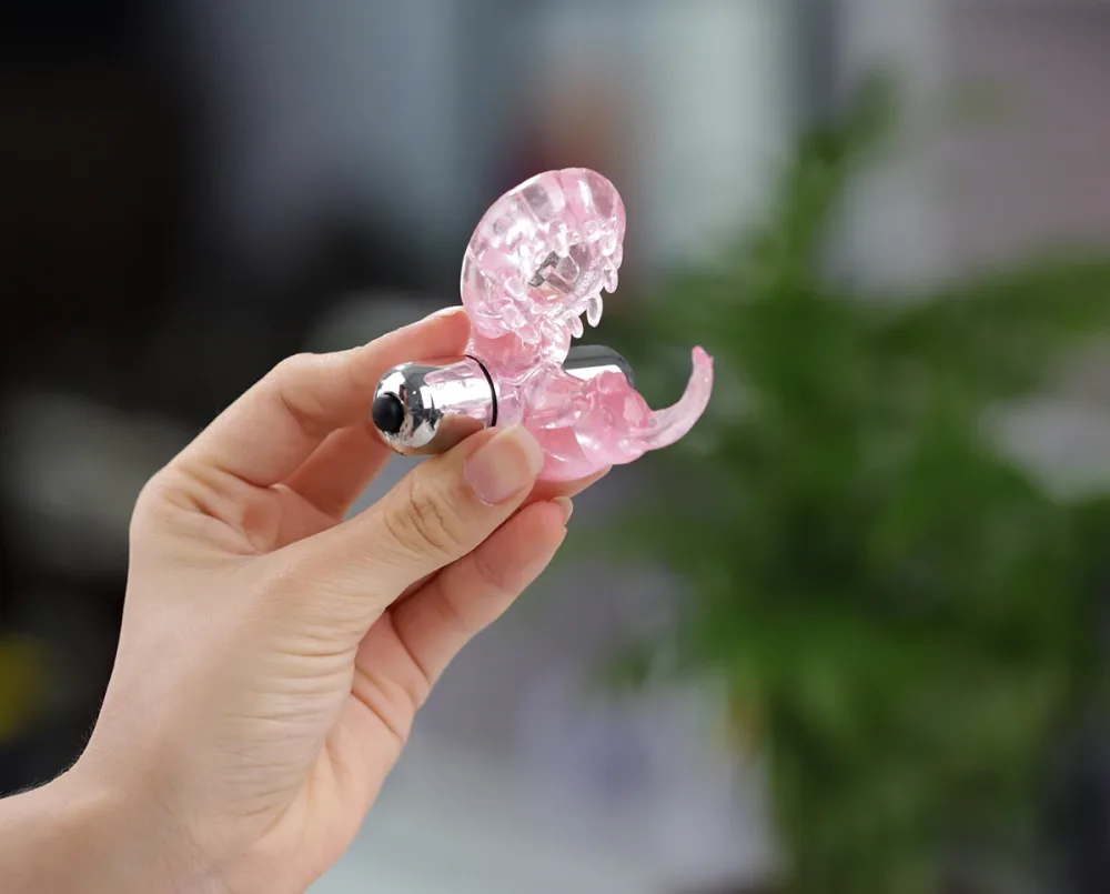 Sweet Vibrating Tongue Love Ring Couples Delay Climax — hình 7
