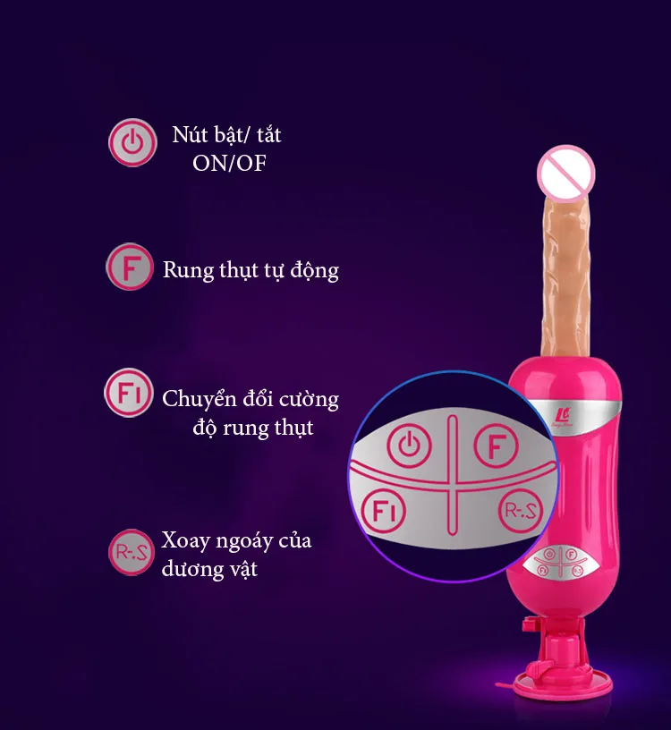New Easy Love USA Auto Masturbator with G-Spot Vibrations — hình 5