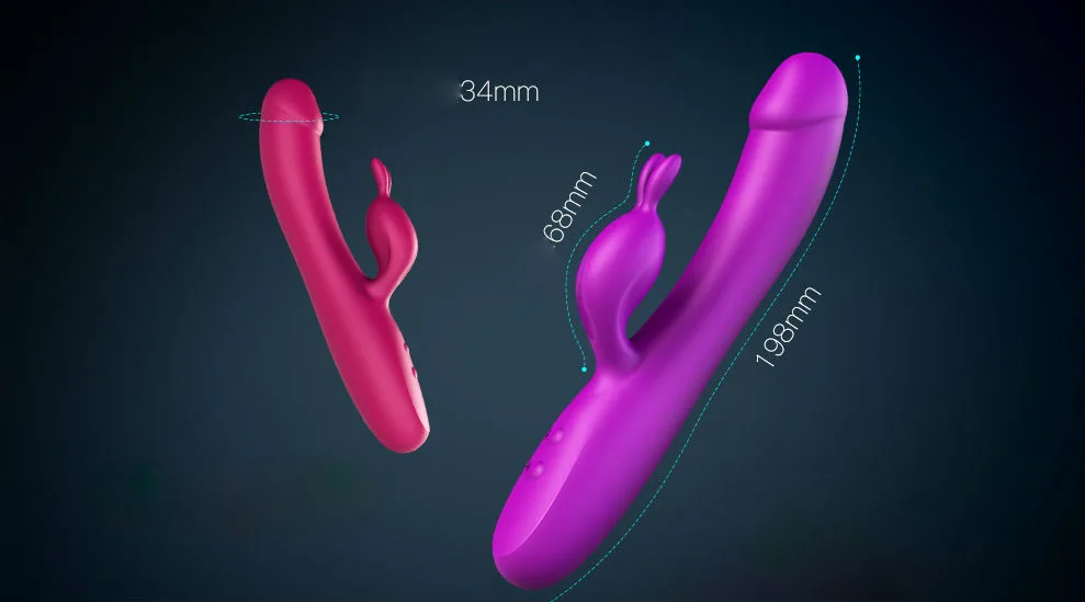Luv n Fun Multifunctional Heated Thrusting Silicone — hình 17