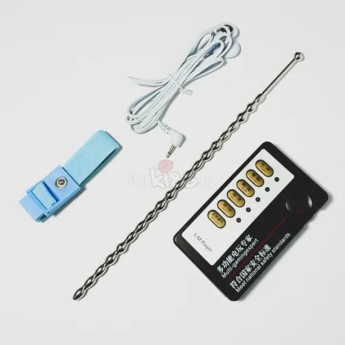 Electric Urethral Stimulator Metal Rechargeable Sextoy — Premium Quality & Superior Craftsmanship