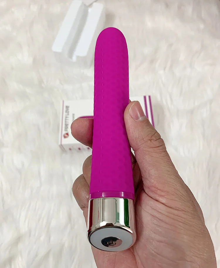 Multi-Frequency Silicone G-Spot Vibrator Double Pleasure — Compact, Portable & Waterproof Design