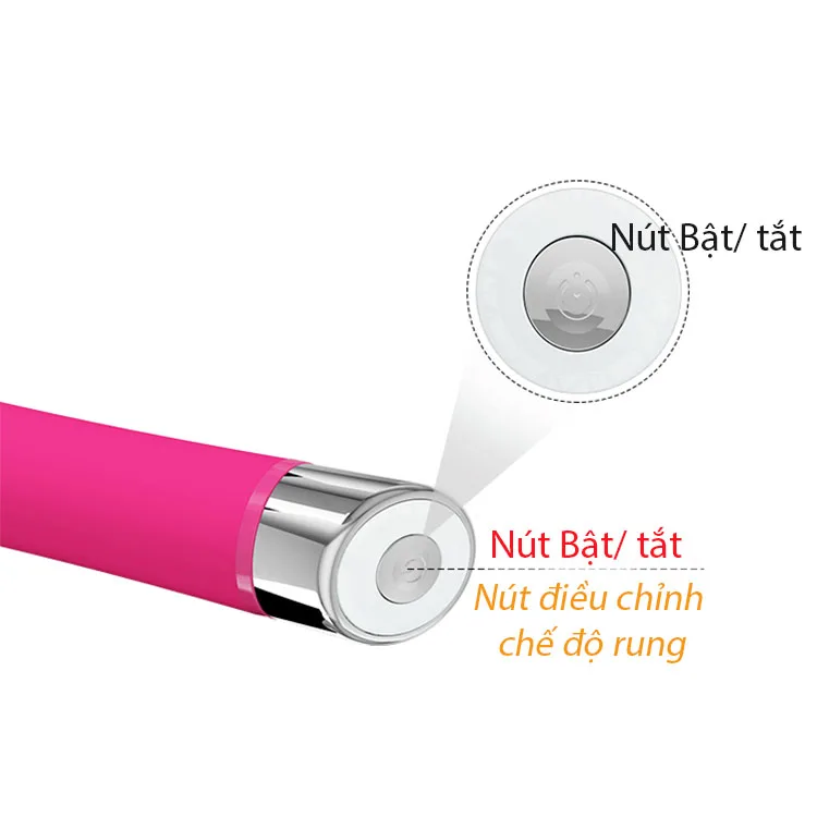 Multi-Frequency Silicone G-Spot Vibrator Double Pleasure — hình 6