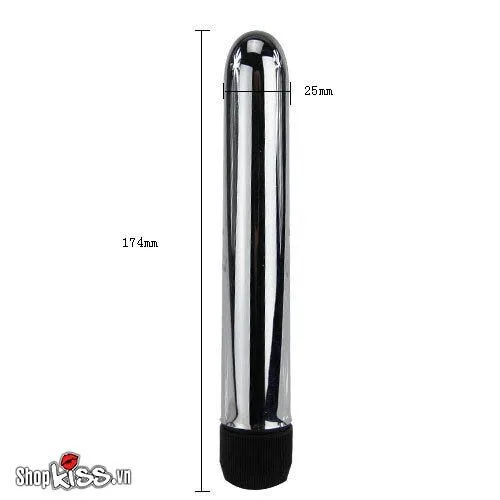 MS27B Silver Coated Mini Vaginal Vibrator G Spot Stimulator — Precision Engineering & Powerful Performance