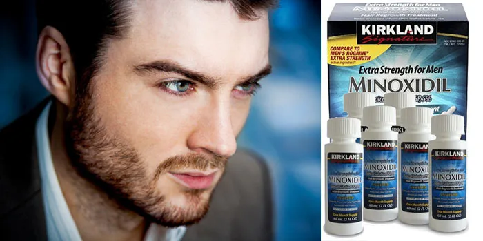 Kirkland Minoxidil 5% Beard Growth USA Authentic 1 Year — This exceptional product not only promotes a fuller