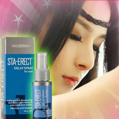 Sta-Erect Delay Spray Male Performance Prolong Relations — This powerful spray not only delays climax but also