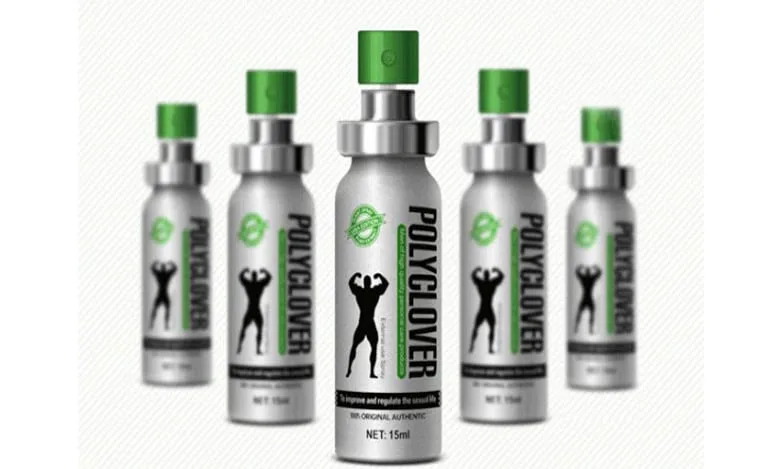 USA Polyclover Climax Spray Male Delay 15ml — Premium Ingredients for Safe & Effective Use