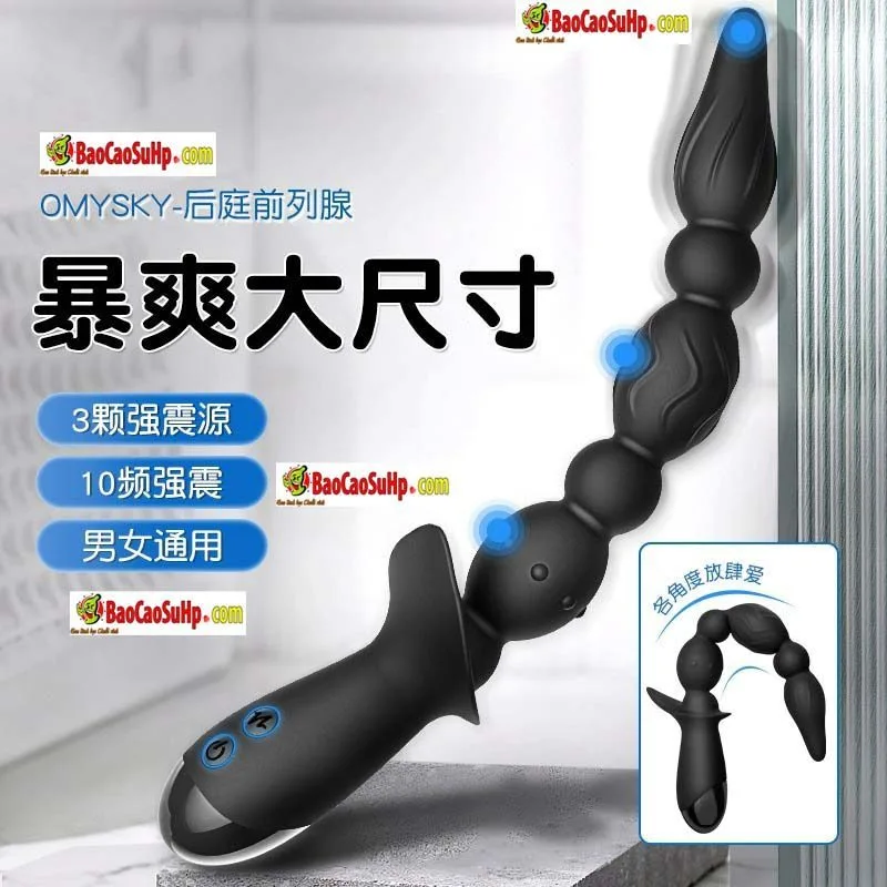 Flying Hight Rungo Textured Anal & Vaginal Plug Remote Toy — Exceptional Specifications for Maximum Delight