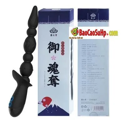 Flying Hight Rungo Textured Anal & Vaginal Plug Remote Toy — hình 2
