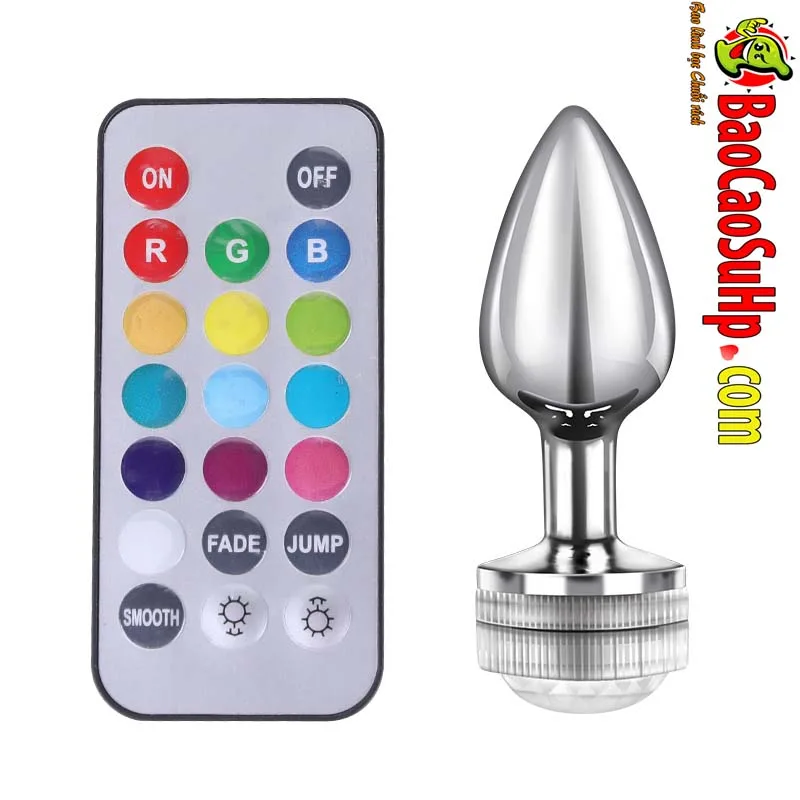 Unique 7-Color LED Anal Plug for Intense SM Pleasure — hình 3