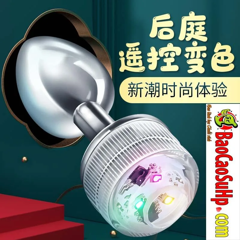 Unique 7-Color LED Anal Plug for Intense SM Pleasure — hình 4