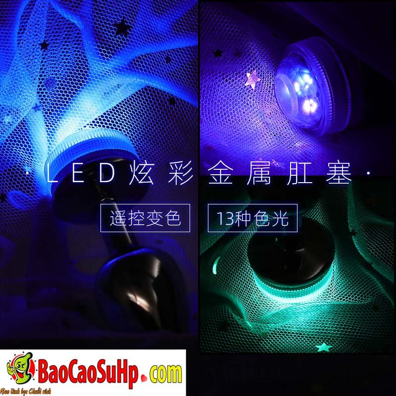Unique 7-Color LED Anal Plug for Intense SM Pleasure — hình 6