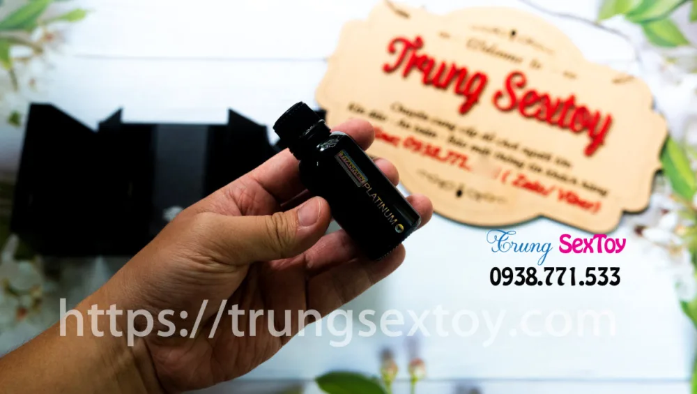 TitanMen Platinum Edition Popper Set 40ml & 15ml — hình 4