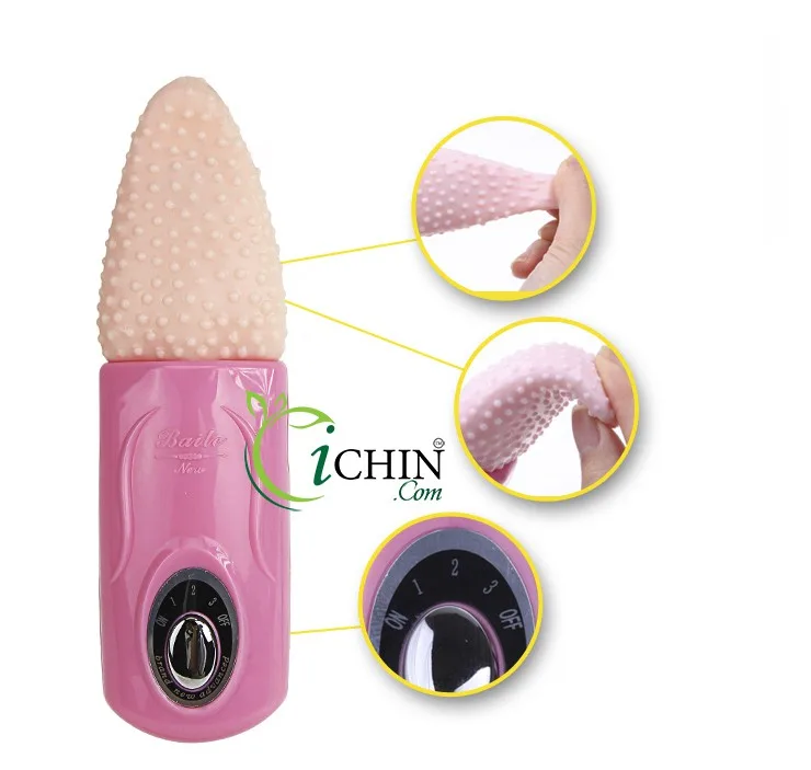 3-Speed Clitoral Licking Tongue Massager for Women — hình 8