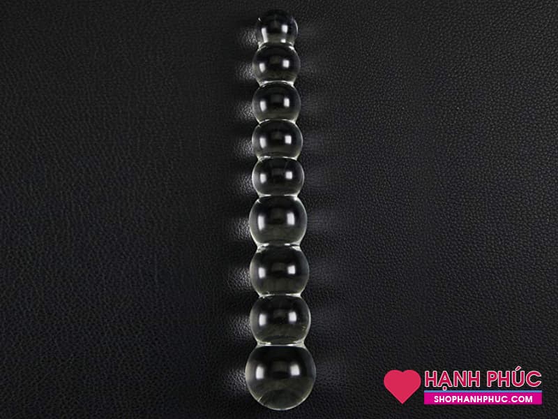 SHP1029 Transparent Anal Massage Toy Discreet Adult — Its sleek, elongated shape and graduated round beads add an