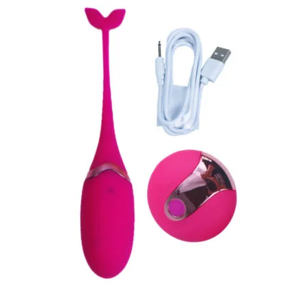 TR18 Dolphin Remote-Controlled Silicone Love Egg Vibrator — How to Use
