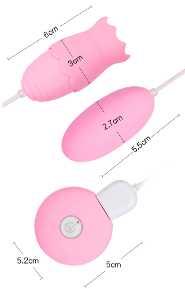 TR34 Dual Tongue Premium Vibrating Clitoral Stimulator — hình 4