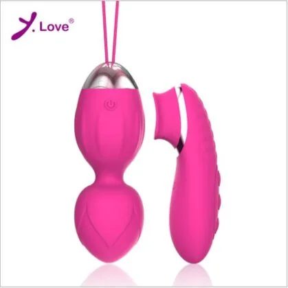 Angela Wireless Double Vibrating Egg Purple Silicone — hình 4