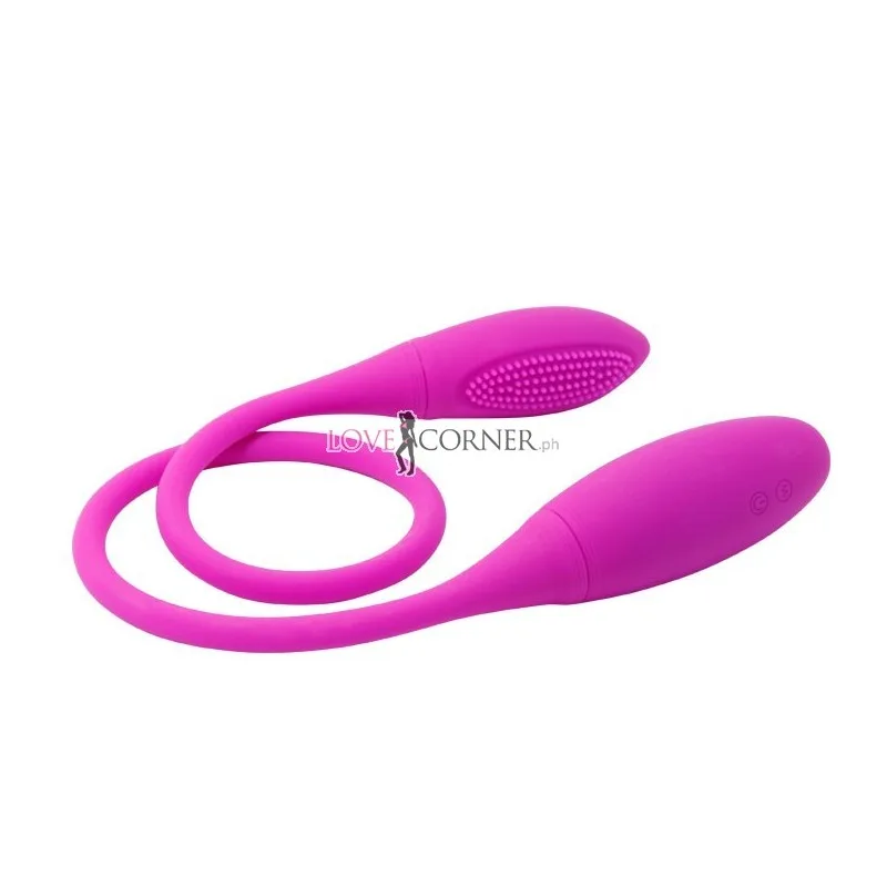 Snaky Vibe Dual Head Silicone Rechargeable Vibrator Premium — hình 2