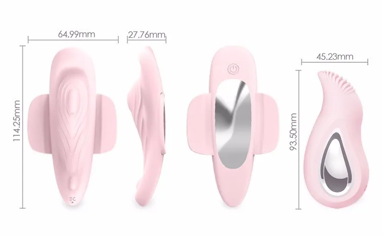 Pretty Remote Control Double-Headed Vibrating Panties Toy — hình 2