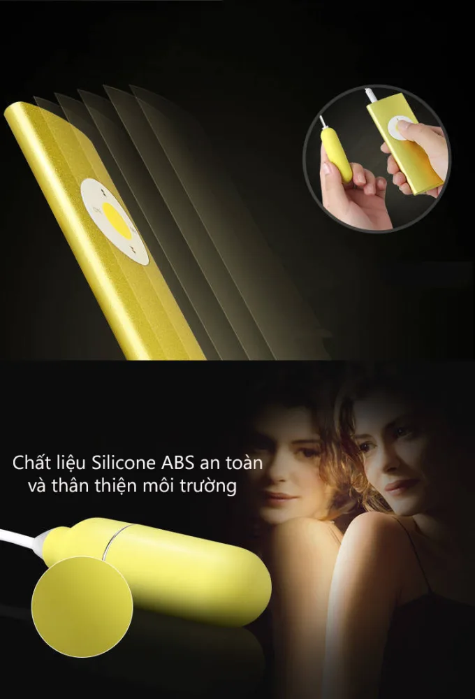 Japanese Lenten Double Vibrating Ipod Egg Clitoral — hình 5