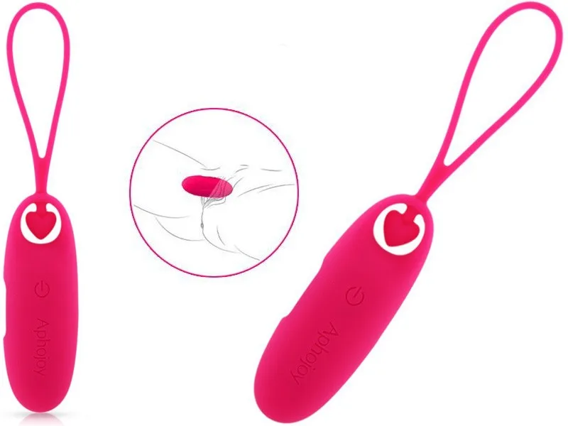 Aphojoy Rechargeable G-Spot Egg Vibrator Soft Silicone — hình 4