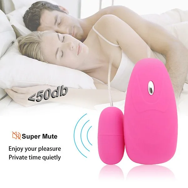Single-Head Vibrating Egg 10 Modes Powerful Female Pleasure — Versatile & Powerful Vibration Modes