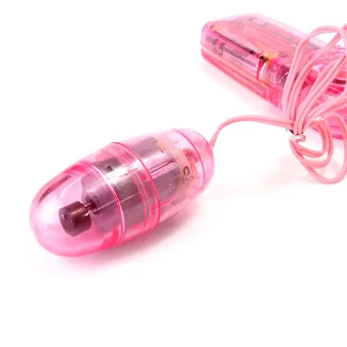 Transparent Single Head Vibrating Egg G-Spot Clitoral — hình 2