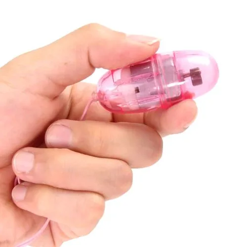 Transparent Single Head Vibrating Egg G-Spot Clitoral — hình 6