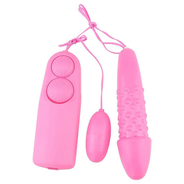 Fashion Dual-Ended G-Spot Stimulating Vibrator — Easy Care & Simple Controls