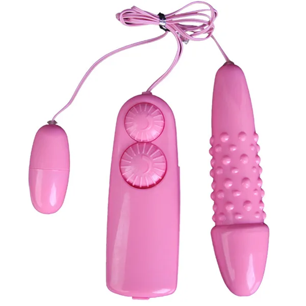 OEM Double-Ended Spiked Love Egg Multi-Frequency Vibrator — Versatile Stimulation for Maximum Enjoyment