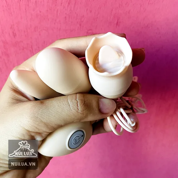 Triple-Head Lingual Vibrating Egg G-Spot Clitoral — hình 7