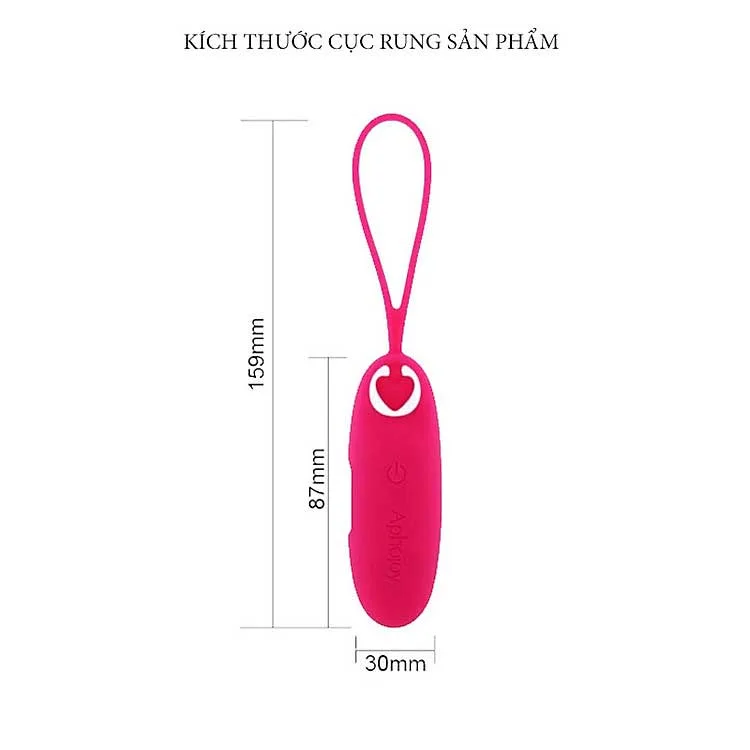 Aphojoy Rechargeable Vibrating Egg 7 Modes for Female — Powerful Vibration Modes for Ultimate Ecstasy