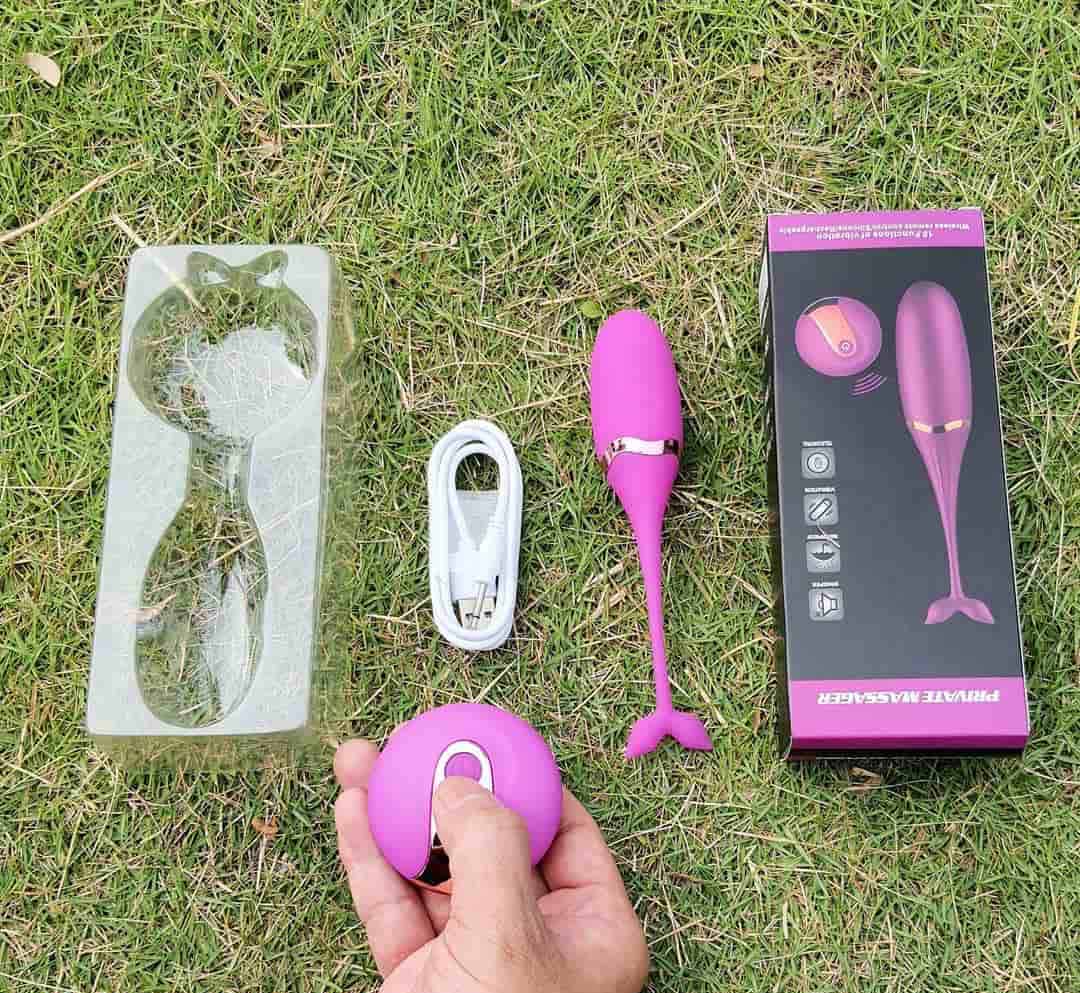 Wireless Dolphin Vibrating Egg – 10 Frequencies, Remote — Compact Design with Powerful Features
