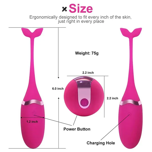 Private Massager Dolphin Wireless 12 Mode Vibrating Egg — Why Choose Our Dolphin Egg Vibrator?