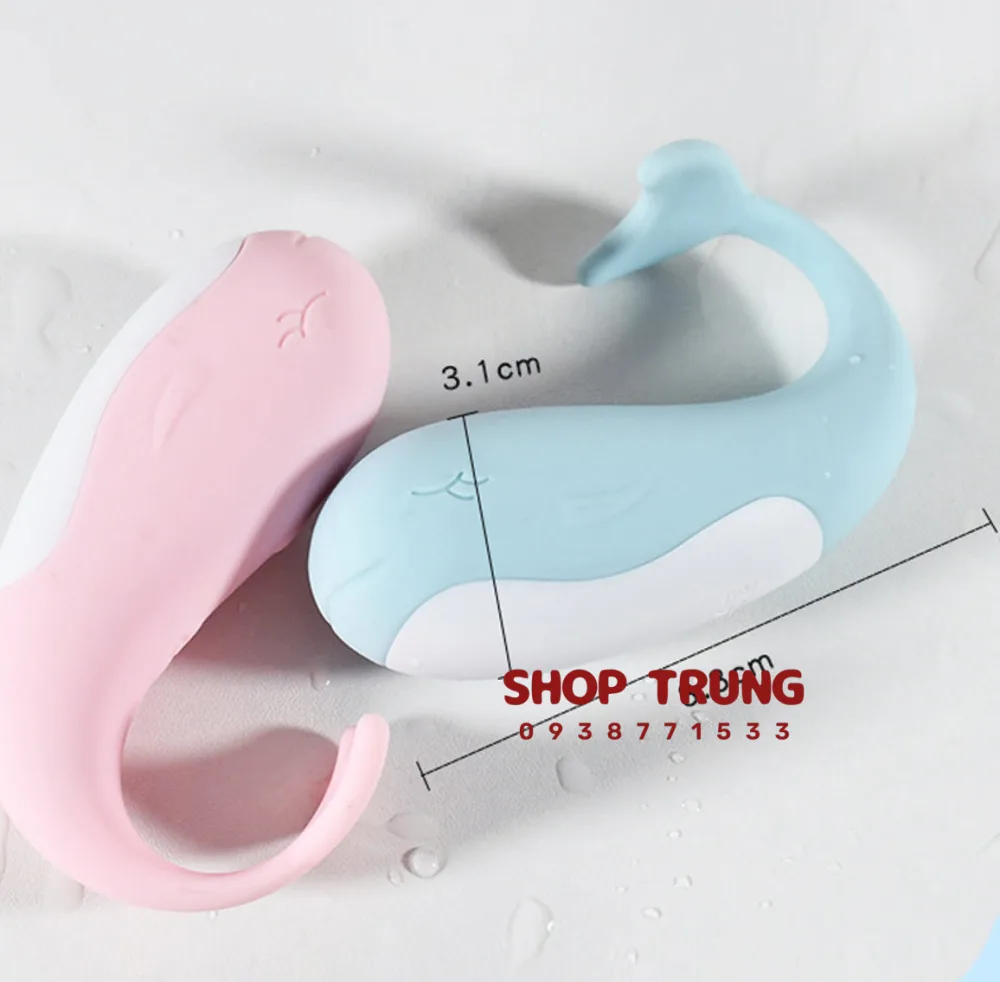 Dolphin Mini Vibrating Egg Travel Friendly Compact — Feel the Power of 10 Vibration Modes