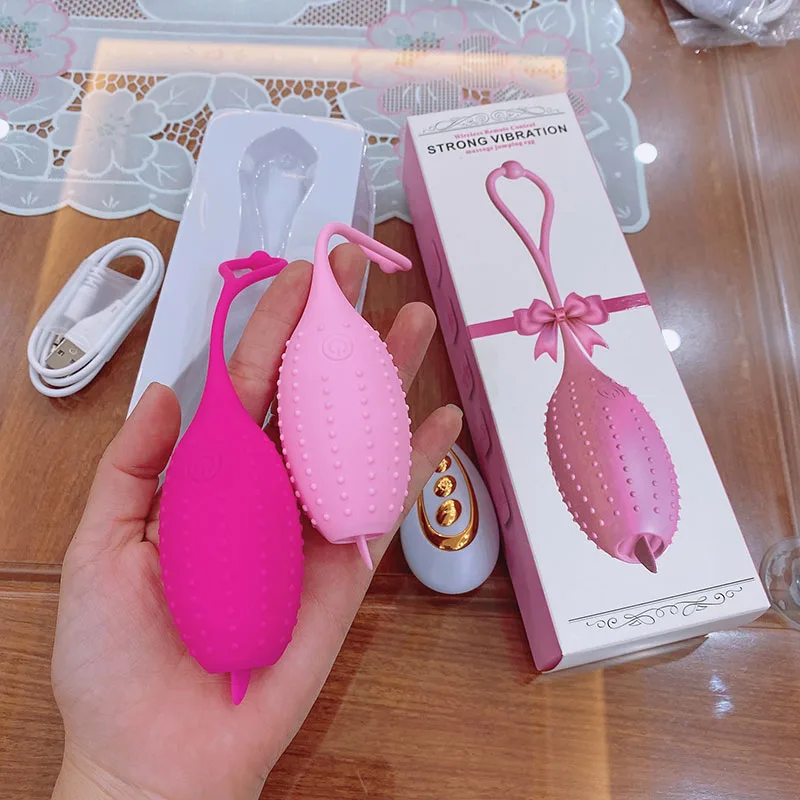 12-Speed Nubby Remote Vibrating Puffer Fish Egg Female — Practical and User-Friendly Design